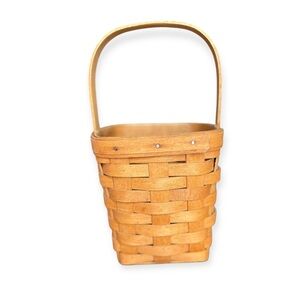 🌻Vintage Longaberger Tall Square Basket with Handle from 1995